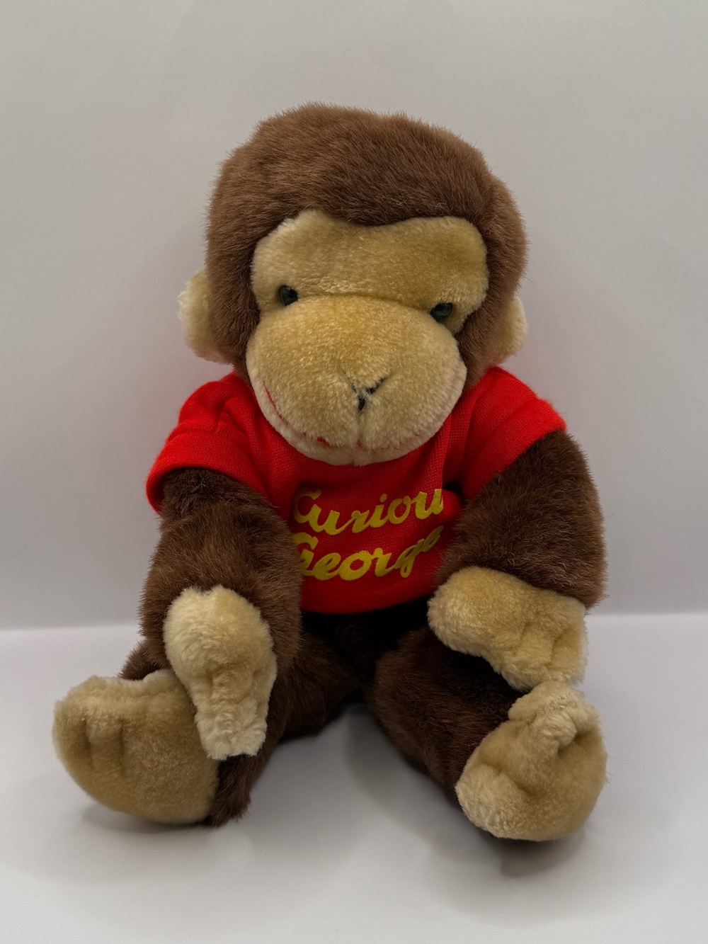 Vintage GUND Curious George Plush Stuffed Animal